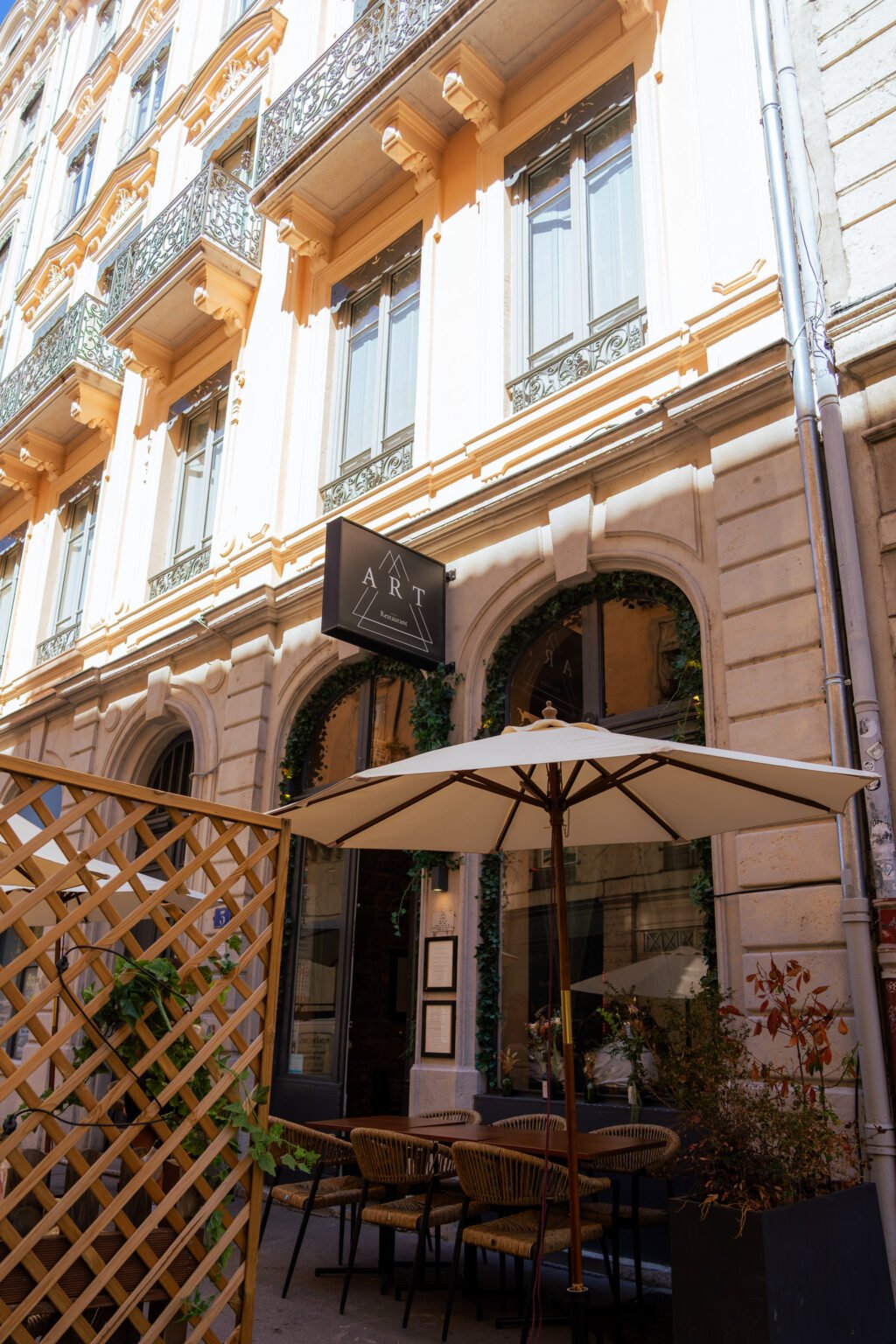 ART's facade at 3 rue Sala, Lyon 2e