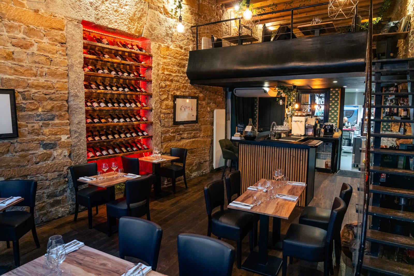 Salle du restaurant ART rue Sala, Lyon 2e